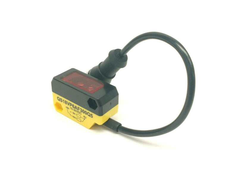 Banner QS18VP6AF300Q5 Photoelectric Sensor 30-300mm Adjustment Range 10659 - Maverick Industrial Sales