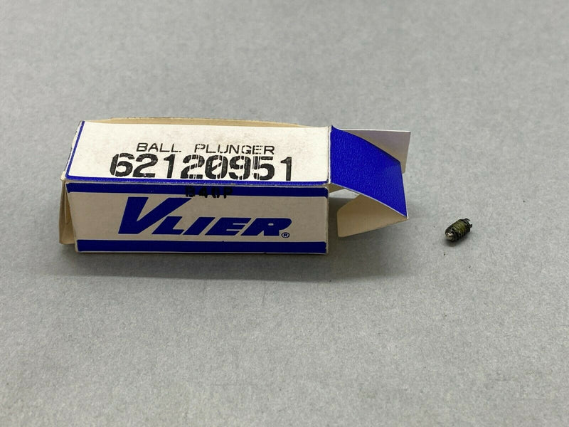 Vlier SSB4 Ball Plunger 5-40 Thread 0.062" Ball Dia 0.25" Length 62121439 - Maverick Industrial Sales
