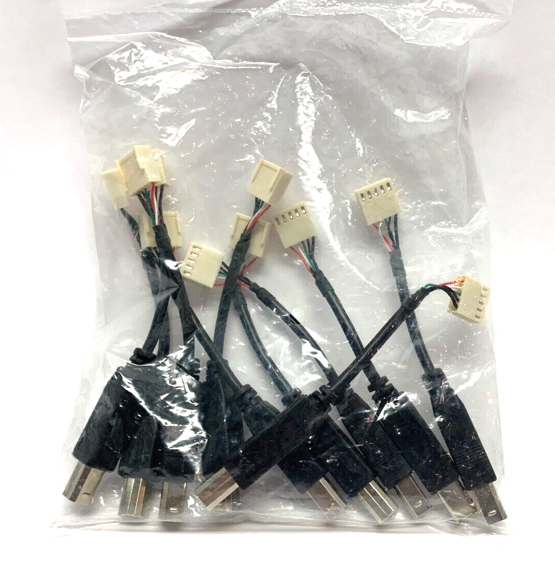 Bulgin 14194 Cable Adapter USB B Male 5-Pin Male L: 0.1m PX Connector PACK OF 10 - Maverick Industrial Sales