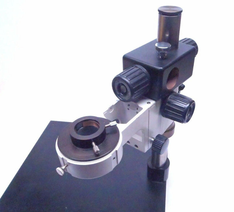 Scienscope Microscope Boom Stand 15"X16" w/ Focus Mount & Microscope Ring Mount - Maverick Industrial Sales