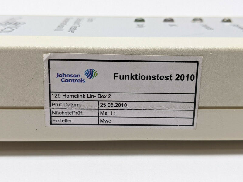 Johnson Controls Euro Default Tester Generation II Funktionstest 2010 - Maverick Industrial Sales