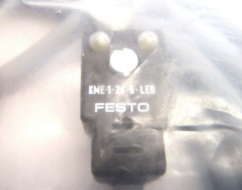 Festo KME-1-24-5-LED Solenoid Connector Cable - Maverick Industrial Sales