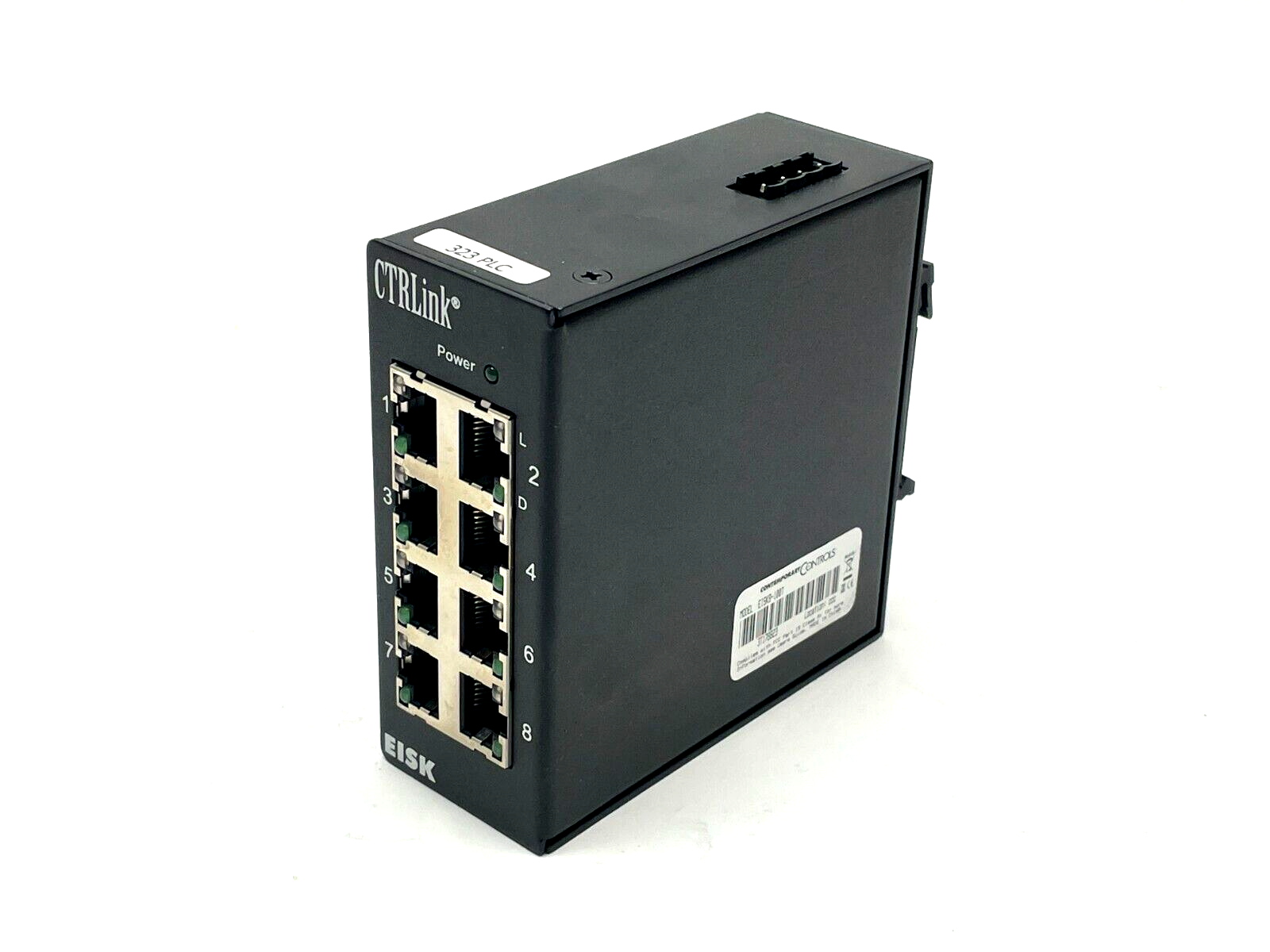 Contemporary Controls CTRLink EISK8-100T Ethernet Switch 8-Port 10/100Mbps - Maverick Industrial Sales