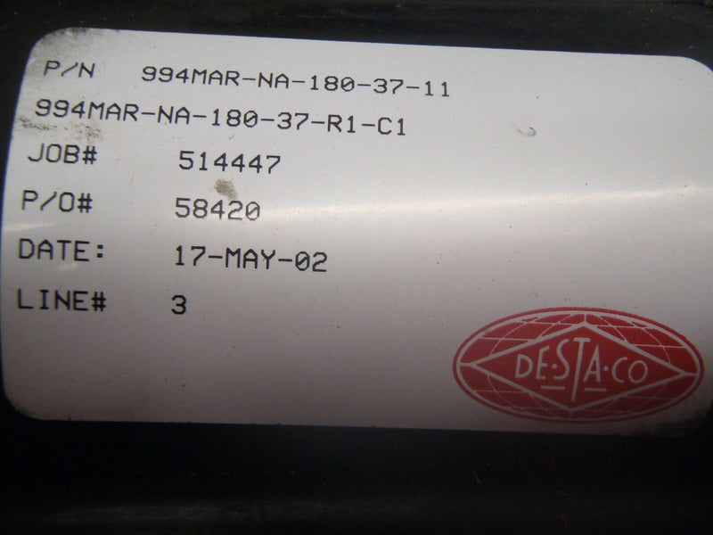 DeStaCo 994MAR-NA-180-37-11 Pneumatic Hold Clamp 994MAR-NA-180-37-R1-C1 - Maverick Industrial Sales