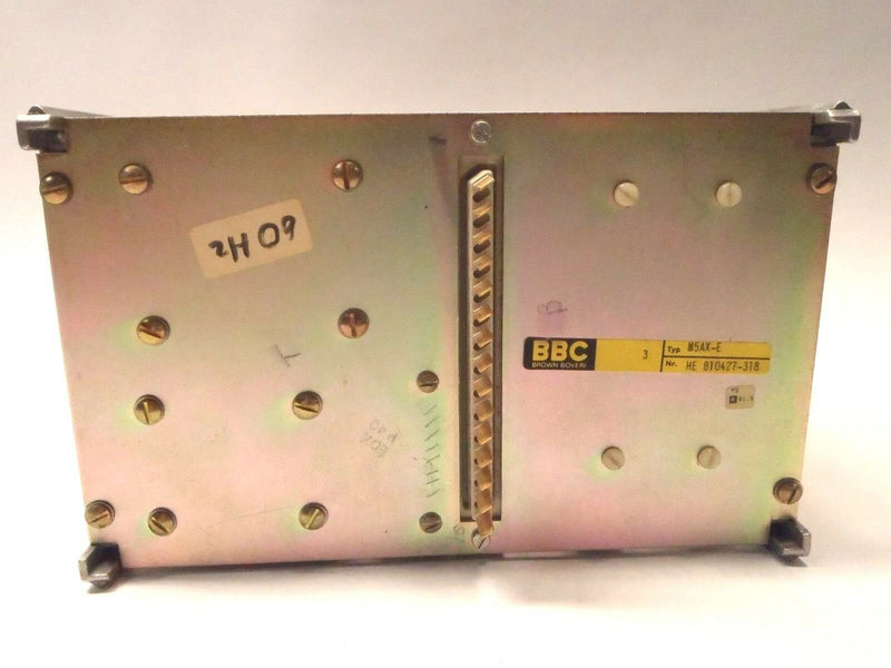BBC HE 810427-318 Brown Boveri Amplifier M5AX-E - Maverick Industrial Sales