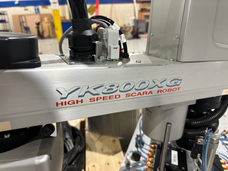 Yamaha YK800XG High Speed Scara Robot, RCX144 Controller, RGU-3, Gripper Picker - Maverick Industrial Sales