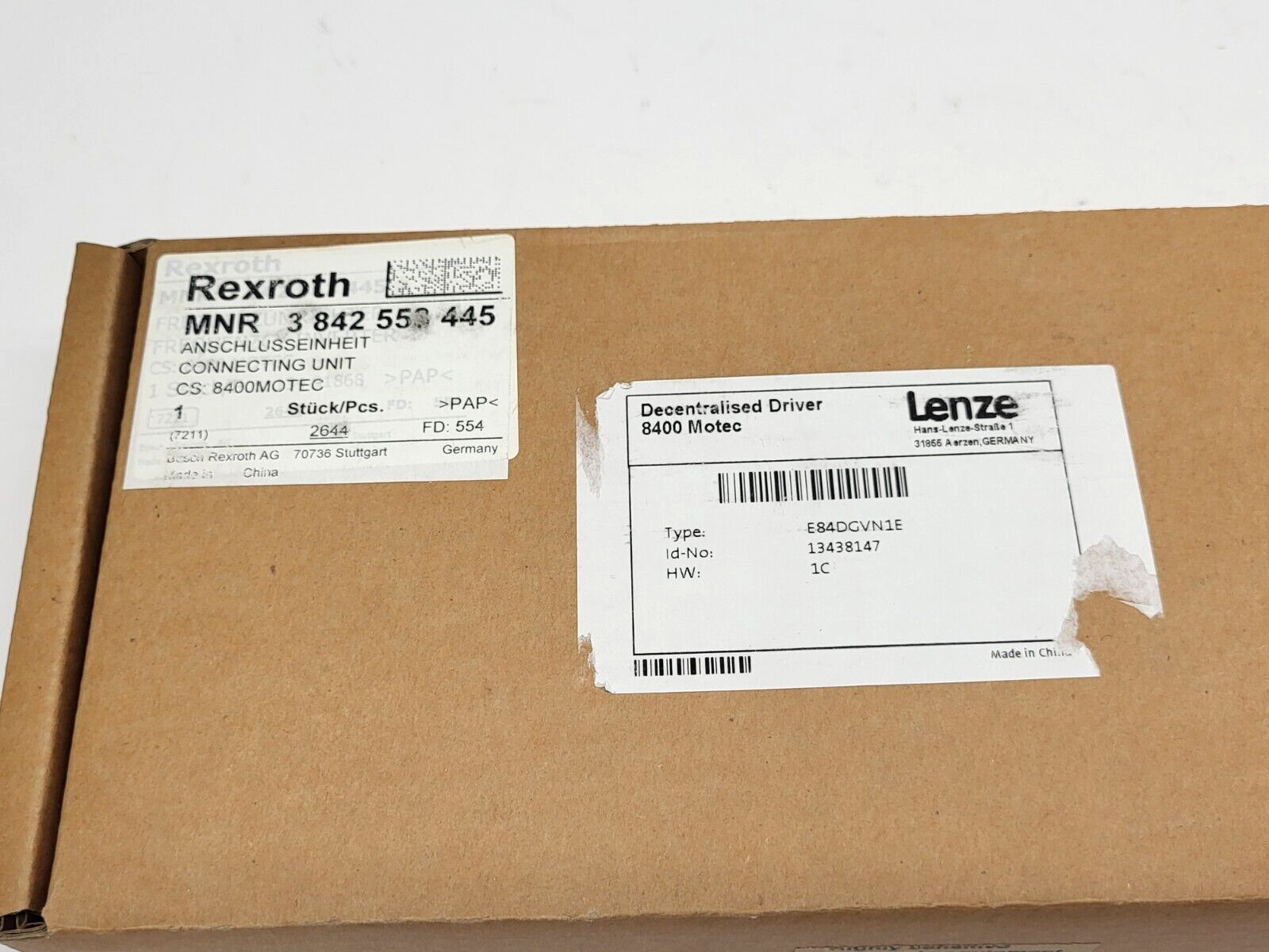 Lenze E84DGVN1E Decentralised Driver 8400 Motec NO CONNECTOR - Maverick Industrial Sales