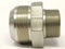 Stainless Steel Male Pipe Connector JIC 2-1/2" Thread x 1-1/2" NPT - Maverick Industrial Sales