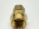 Parker 6FSC6N-B 3/8" Compression Tube x 3/8" FPT Fitting Brass - Maverick Industrial Sales