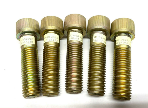 Socket Head Cap Screw Yellow Zinc 7/8-9" x 3-1/8" LOT OF 5 - Maverick Industrial Sales