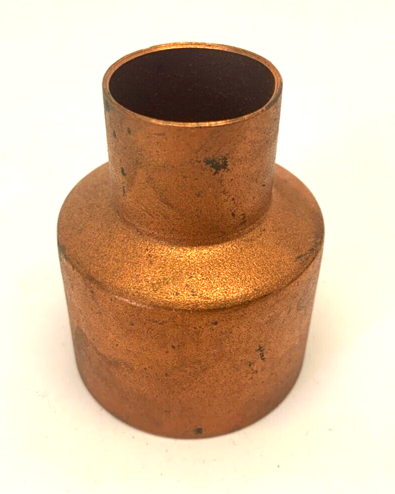 Nibco 9009100 Copper Reducer Coupling 2" x 1-1/4" FTGxC Solder Ends WROT 600-2 - Maverick Industrial Sales