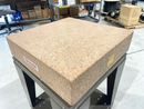 Starrett 24" x 24" x 6" Inspection Surface Plate, Grade A, Crystal Pink Granite - Maverick Industrial Sales