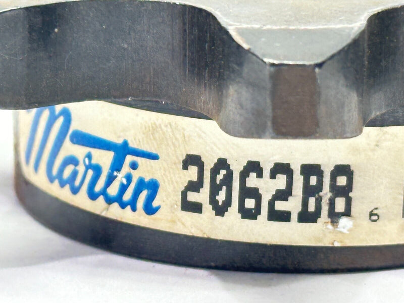 Martin 2062B8 Double Pitch Sprocket 2062 / 1-1/2" Chain 8 Teeth 0.75" Bore - Maverick Industrial Sales