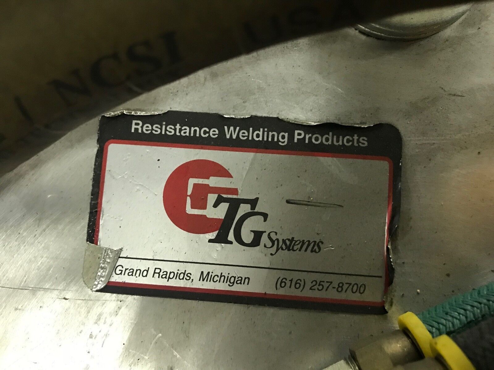 TG Systems GTS 2189 Robotic Spot Weld Gun Robot Welder Resistance Welding - Maverick Industrial Sales