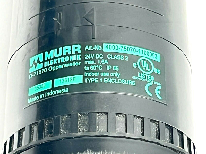 Murr Elektronik 4000-75070-1100003 Modlight70 Connection Module 24VDC - Maverick Industrial Sales
