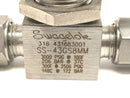 Swagelok SS-43GS8MM SS 1-Piece 40G Series Ball Valve 1.5Cv 8mm Tube Fitting - Maverick Industrial Sales
