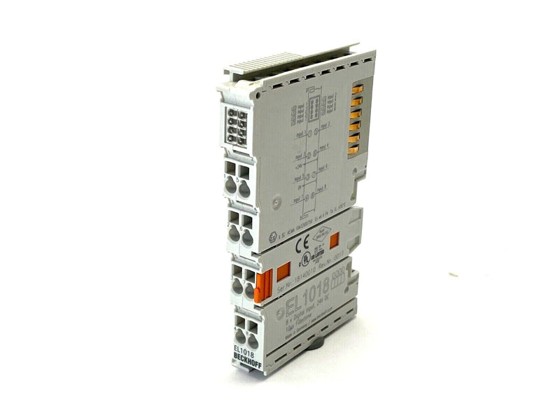 Beckhoff EL1018 EtherCAT Terminal 8-Channel Digital Input 24 VDC 10µs - Maverick Industrial Sales