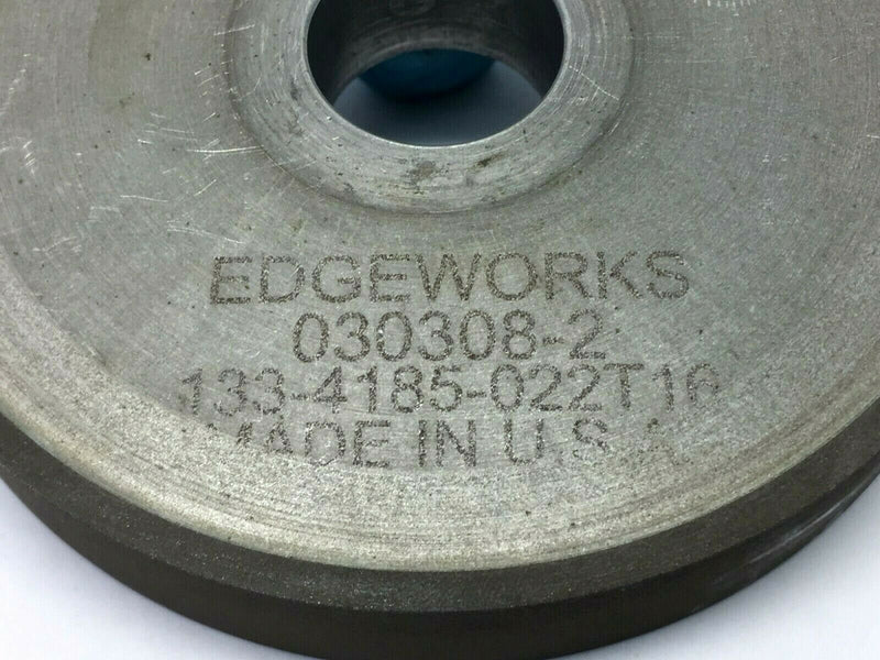 Edgeworks 133-4185-022T16 Resin Bonded Diamond Wheel 180 Grit - Maverick Industrial Sales