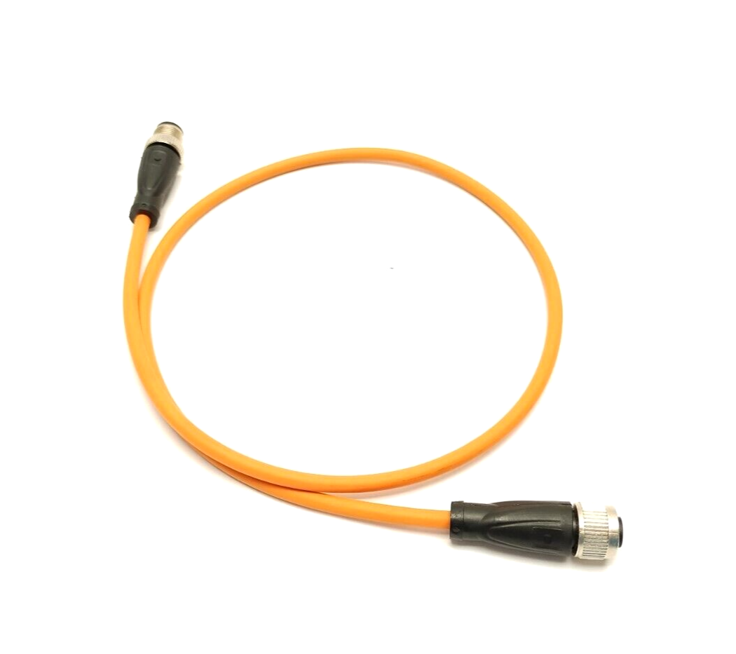 Pepperl+Fuchs V1-G-OR0,6M-POC-V1-G Connection Cable M12 4-Pin M To F 0.6m 233466 - Maverick Industrial Sales
