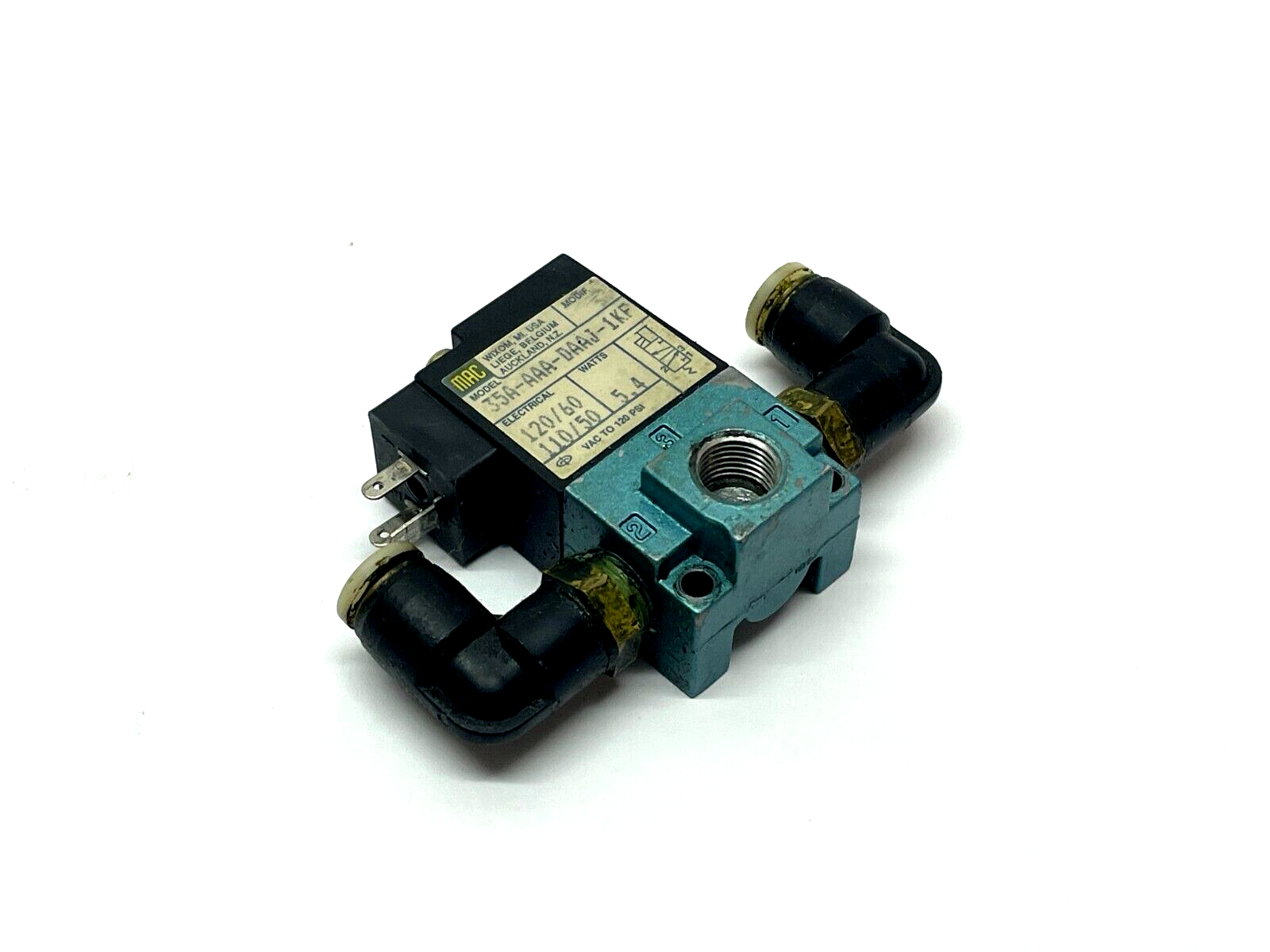 MAC Valve 35A-AAA-DAAJ-1KP Solenoid Valve - Maverick Industrial Sales