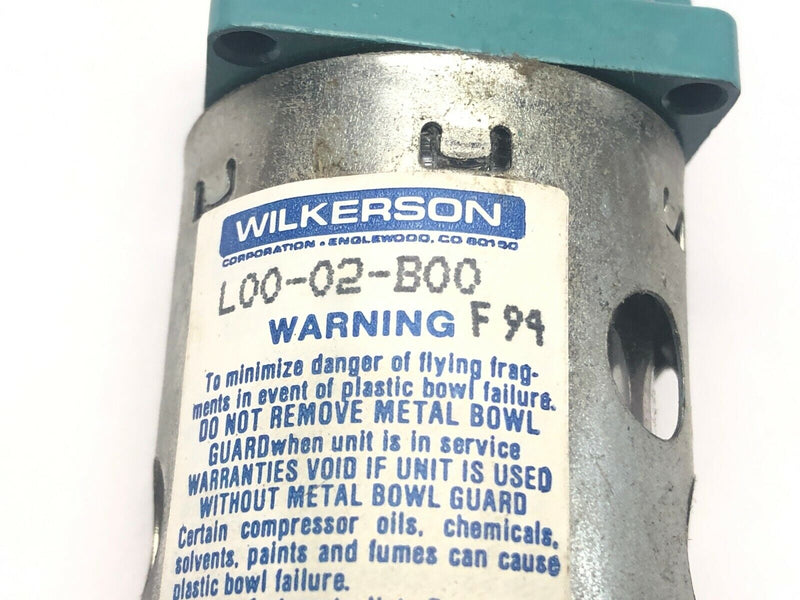 Wilkerson L00-02-B00 Lubricator 1/4" Ports - Maverick Industrial Sales