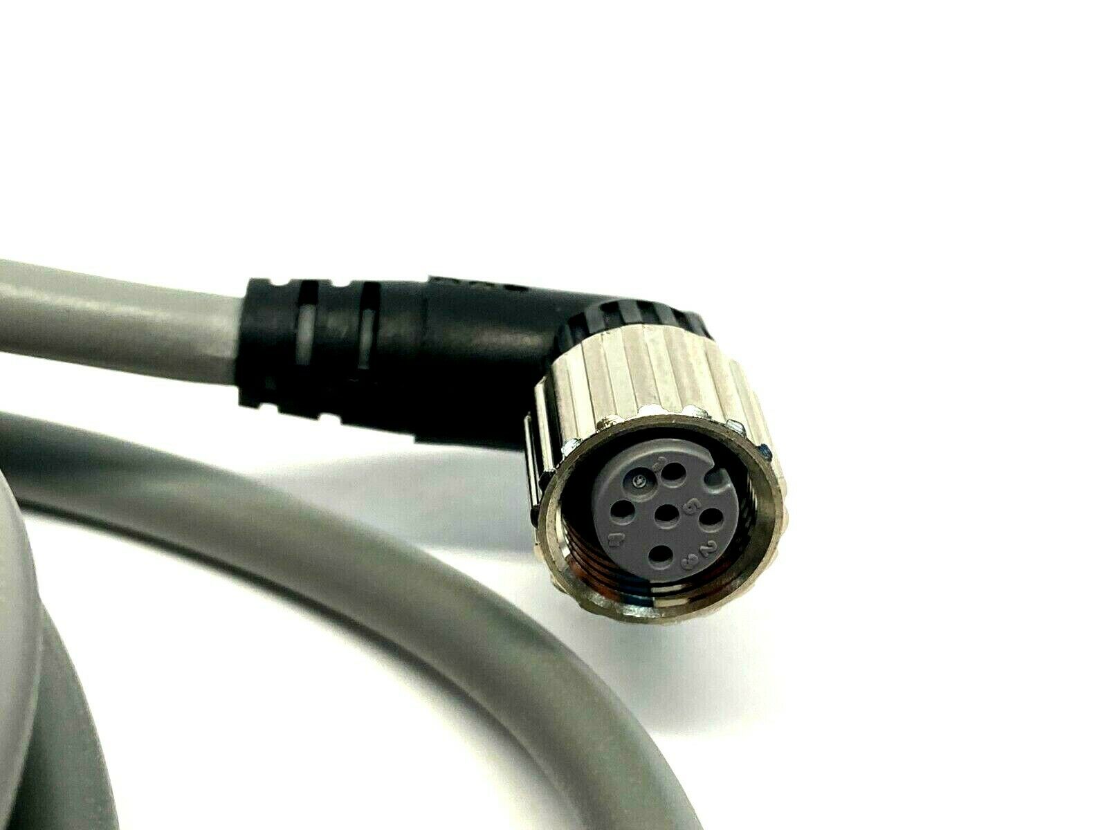 Fuji Electric Single Ended Cordset Female M12 Right Angle, 5 Wire 16' Long - Maverick Industrial Sales