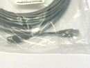 Mencom RJ45S-50 Shielded CAT 5 RJ45 Ethernet Cable w/ Strain Relief 50' FT - Maverick Industrial Sales