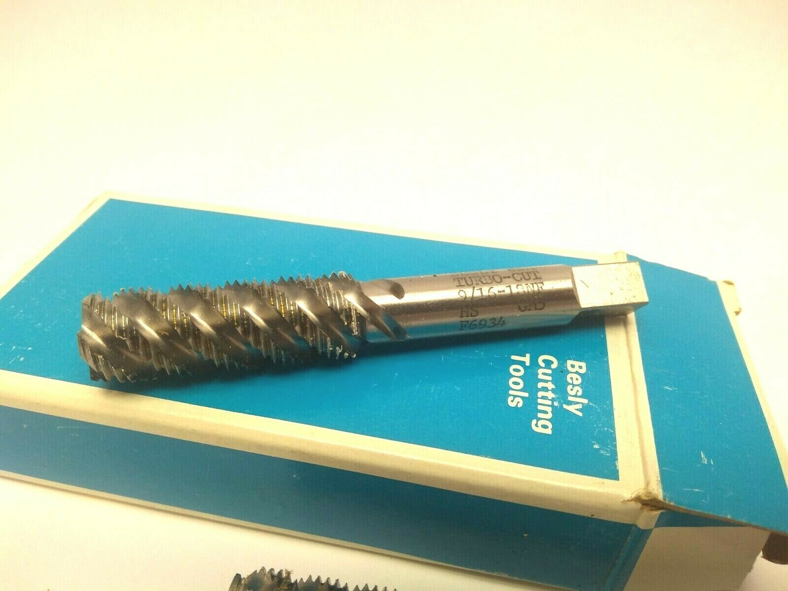 Besly Cutting Tools 17091 9/16-18 NF 4 FL HS GH5 BOTT F4231 Turbo Cut Box OF 2 - Maverick Industrial Sales