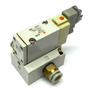 SMC SYJ714M-5L0Z Manifold Mounted Solenoid Valve 3-Port 24VDC - Maverick Industrial Sales