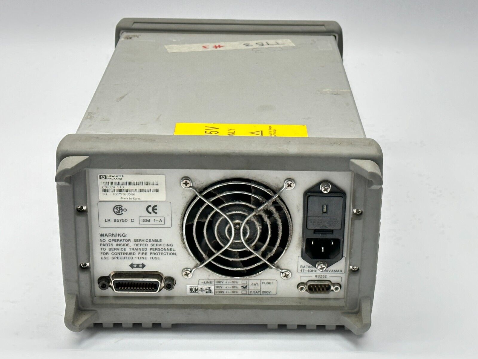 HP E3632A DC Power Supply 0-15V 7A / 0-30V 4A - Maverick Industrial Sales