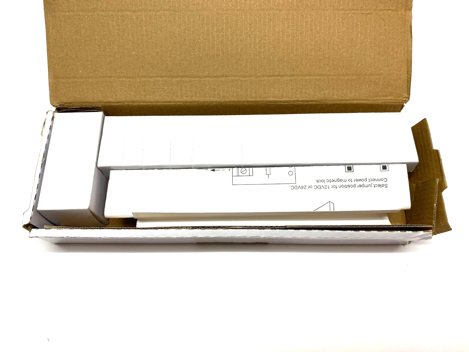 Security Door Controls E300 Excel Micro Magnetic Cabinet Lock 300lb Hold Force - Maverick Industrial Sales