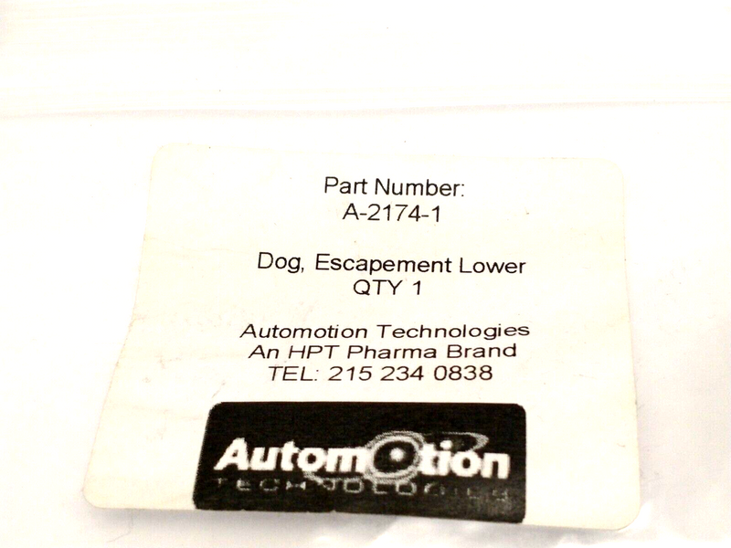 Automotion Technologies A-2174-1 Dog, Lower Escapement PC2-1 - Maverick Industrial Sales