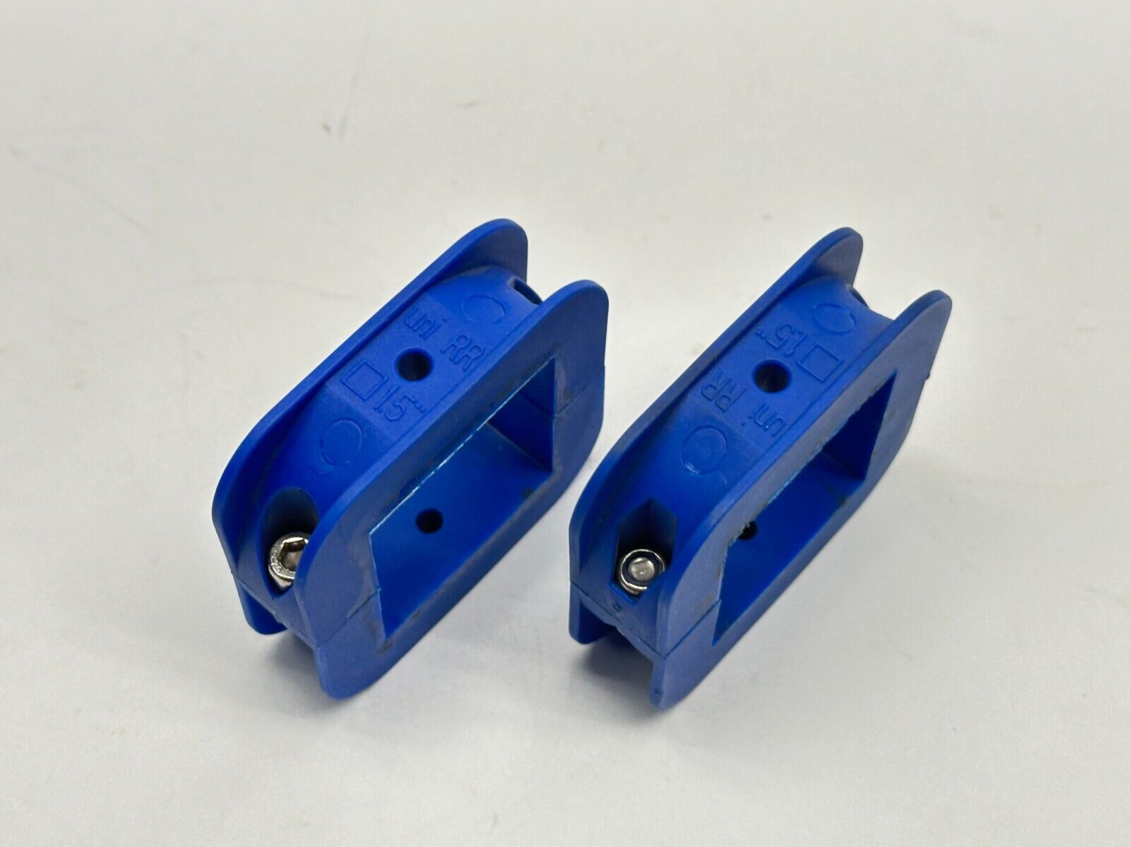 UNI RR Blue Adjustable Clamps 1.5" LOT OF 2 - Maverick Industrial Sales