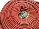 Angus Red Chief 2-1/2 X 50 Fire Hose 300 PSI Test Action NH Aluminum Couplings - Maverick Industrial Sales