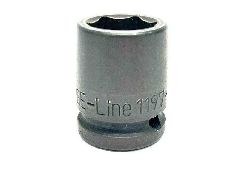 Impact Socket 19mm 1/2" Drive 1-1/2" Length - Maverick Industrial Sales