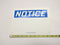 Accuform MRBH834 "Notice" Blank Sign 7"x10" Safety Sign Blue/White - Maverick Industrial Sales