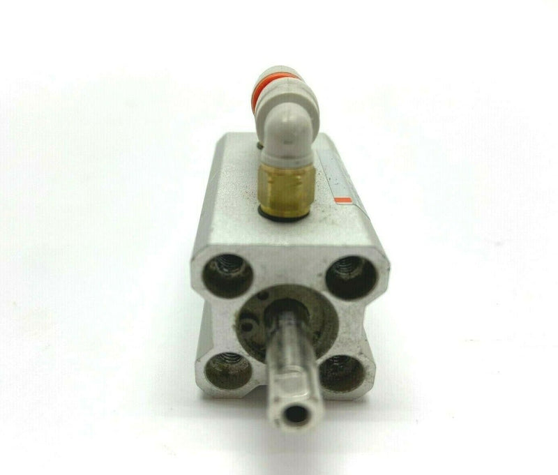 SMC CQ2WB12-25D Compact Cylinder w/ 90 Degree 5/32" Tube Fittings - Maverick Industrial Sales