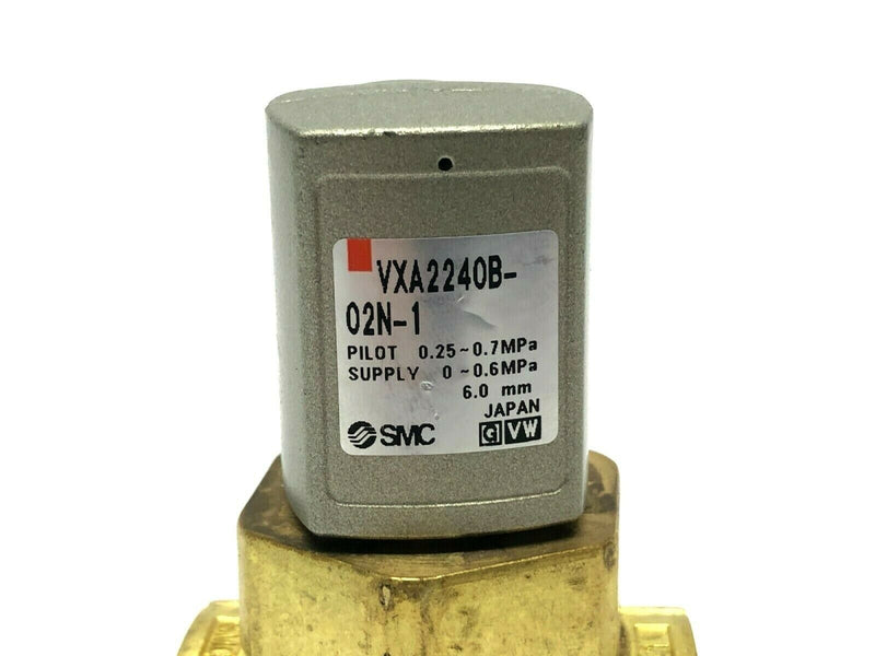 SMC VXA2240B-02N-1 Media Valve 2-Way - Maverick Industrial Sales