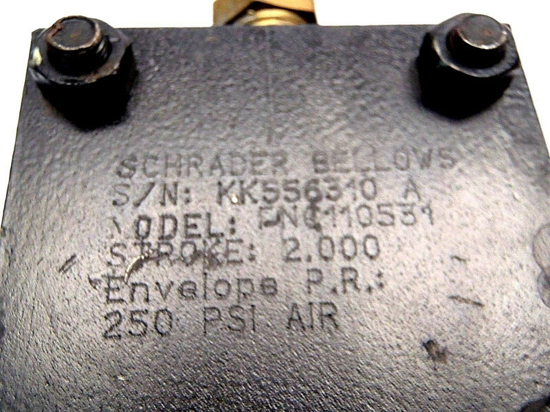 Schrader Bellows PNC110531 2.00 2" Stroke 250 PSI Air Cylinder 7/8" NPT - Maverick Industrial Sales