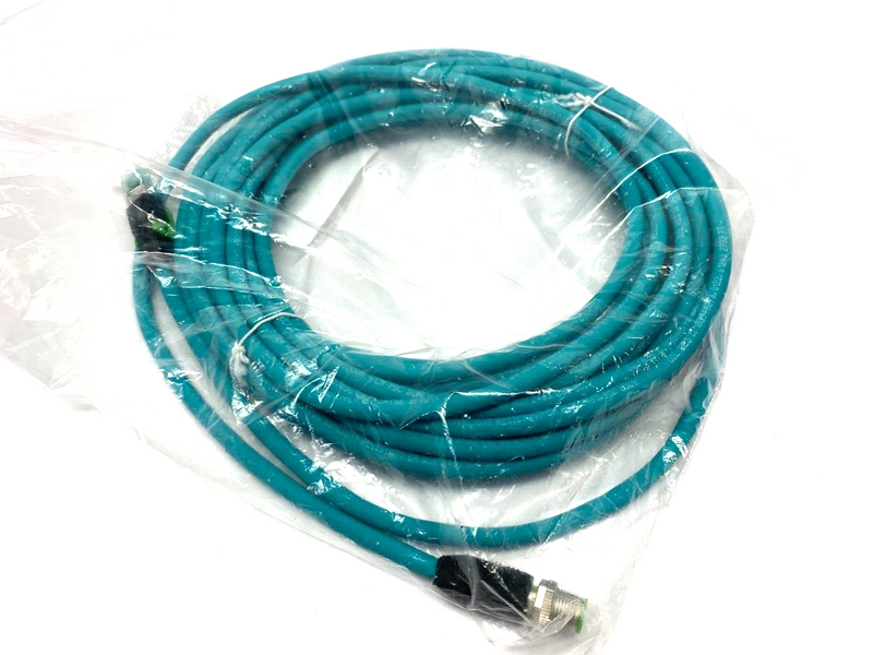 Murrelektronik 7700-44711-S4U1000 Double Ended Cordset M12 Male to RJ45 Male - Maverick Industrial Sales