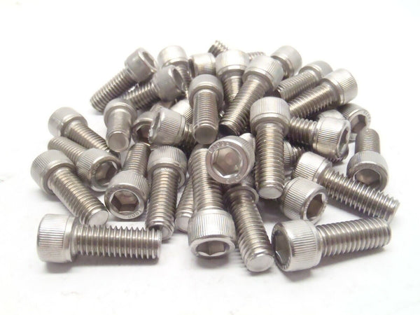 Stainless 3/8-16 x 1" Socket Head Cap Screw LOT OF 41 - Maverick Industrial Sales