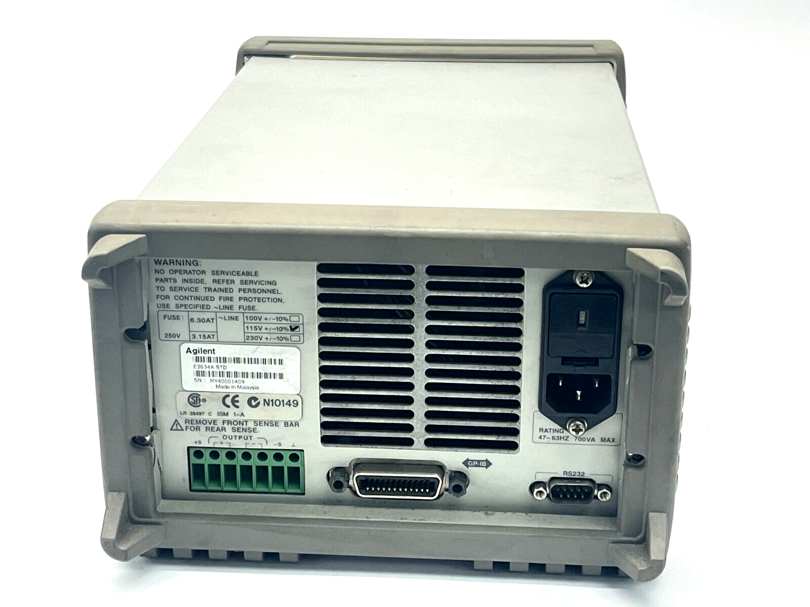 Agilent E3634A DC Power Supply - Maverick Industrial Sales