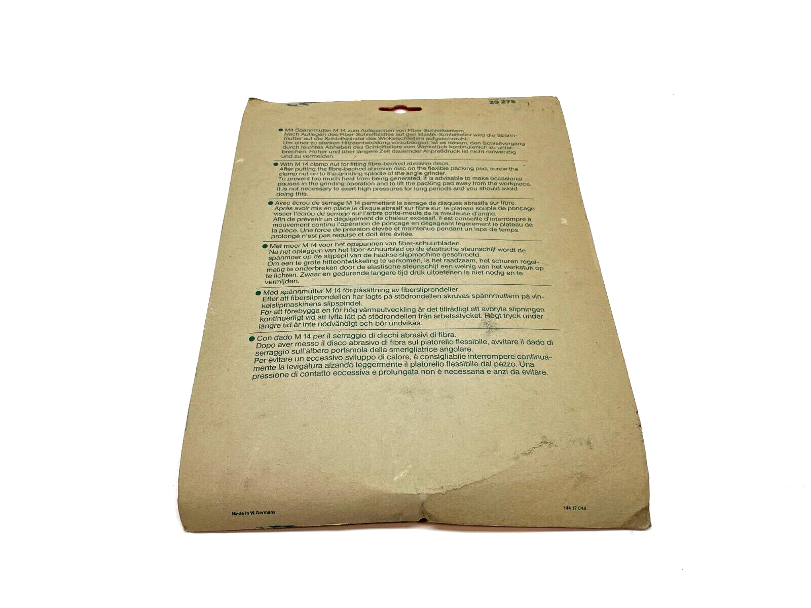 Metabo 23-275 Flexible Backing Pad 7", 175mm, M14" Nut, Angle Grinder - Maverick Industrial Sales