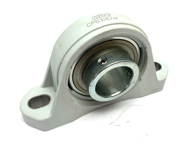 MRC CPB108ZM Pillow Block Bearing Wash Down w/ RRZ1108BRR Bearing - Maverick Industrial Sales