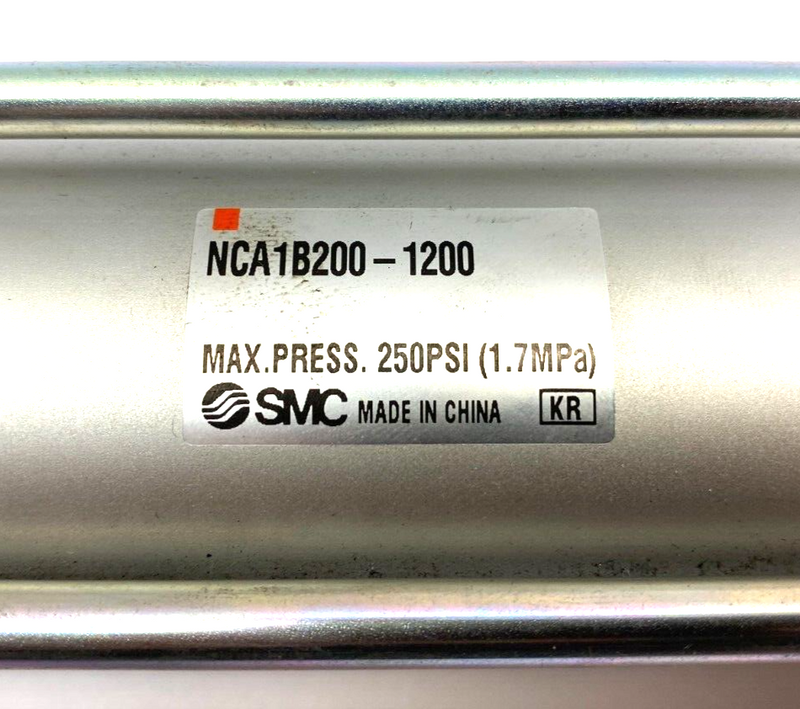 SMC NCA1B200-1200 Pneumatic Tie-Rod Cylinder 2" Bore 12" Stroke 250psi Max - Maverick Industrial Sales