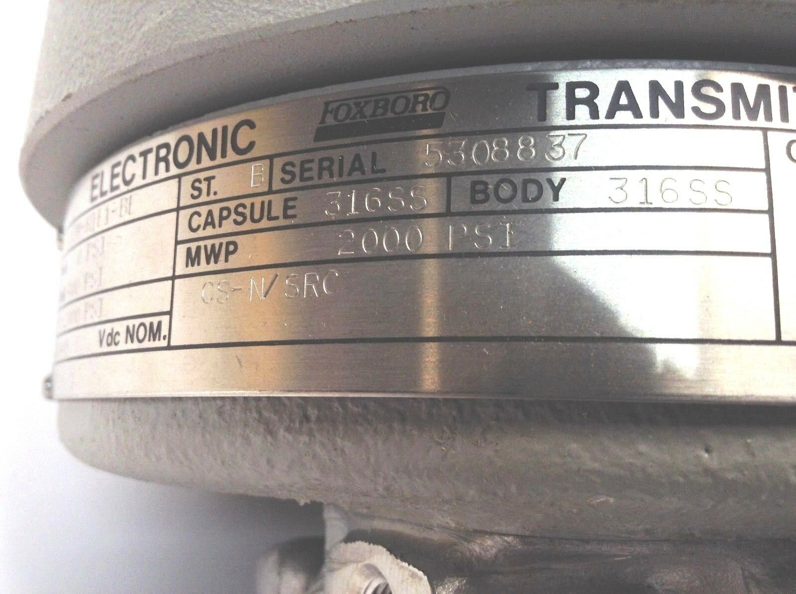 Foxboro N-E11DM-HIE1-BE Electronic Transmitter & Seismic Mounting Kit N0150RH - Maverick Industrial Sales