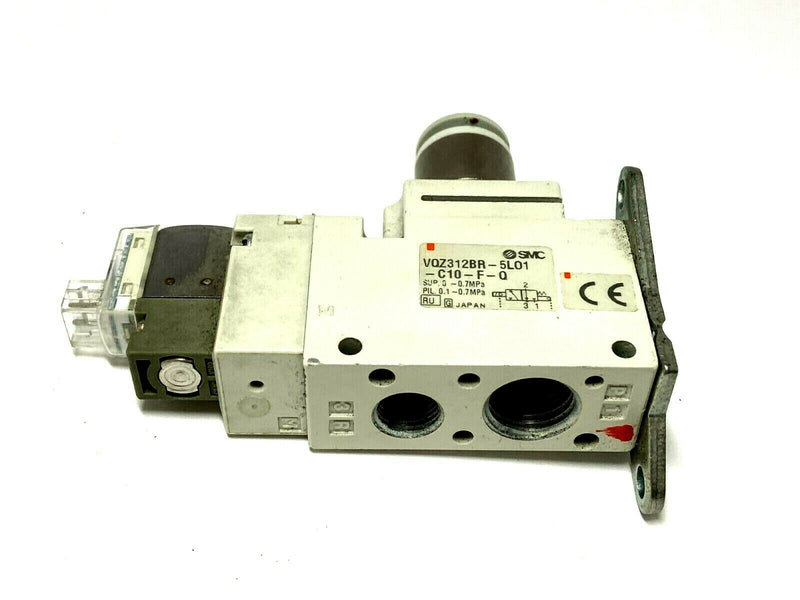 SMC VQZ312BR-5L1-C10-F 5 Port Solenoid Valve 18mm Body 2 Position - Maverick Industrial Sales