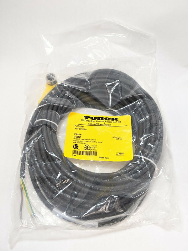 Turck WKC 8.6T-10/S101 Flexlife Cordset 6 Wire M12 Female 10m U-06527 - Maverick Industrial Sales