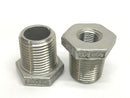 304 Stainless Class 150 Male 3/8 x 1/8" Female Reducing Bushing LOT OF 2 - Maverick Industrial Sales