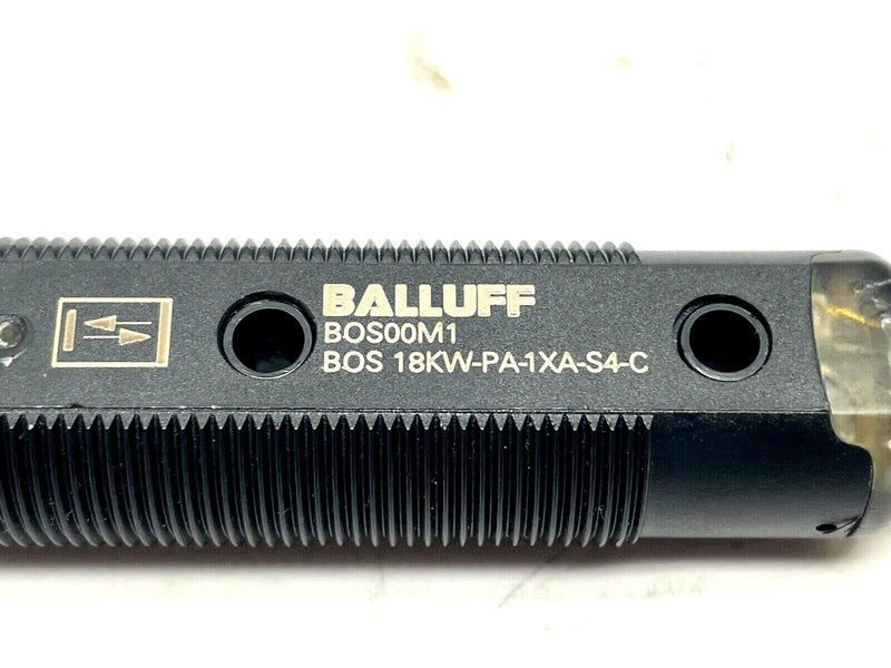 Balluff BOS00M1 Diffuse Sensor BOS 18KW-PA-1XA-S4-C - Maverick Industrial Sales